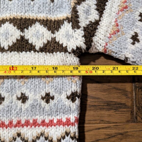 American Eagle Fair Isle knit cardigan sweater size XXS - Picture 6 of 16